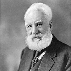 Portrait d'Alexander Graham Bell